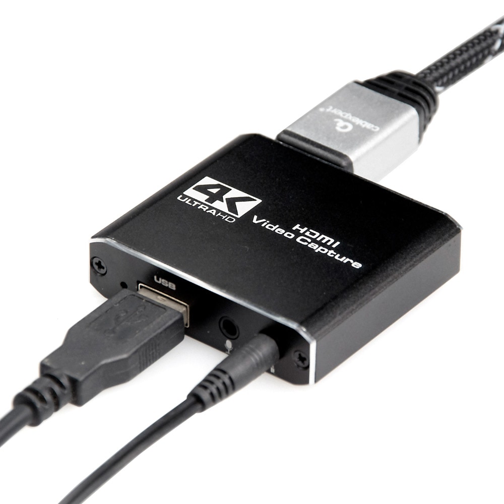 USB HDMI -kaappauskortti – 4K-tuki, video & ääni, plug and play