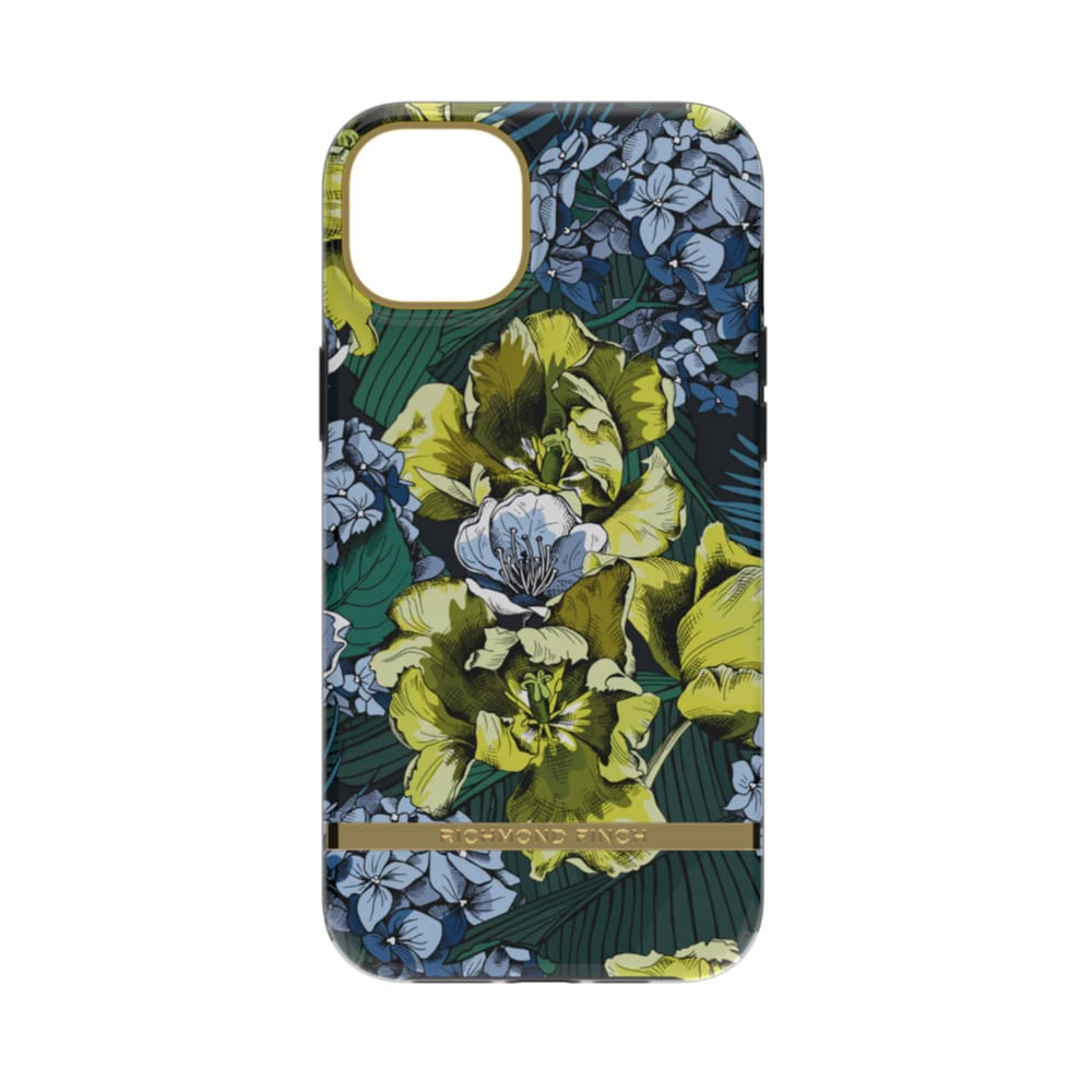 Richmond & Finch takakuori iPhone 14 Plus -puhelimelle - Sahraminkeltainen kukka