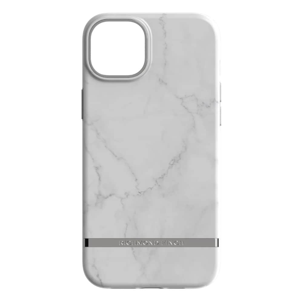 Richmond & Finch takakuori iPhone 14 Plus -puhelimelle - valkoinen marmori