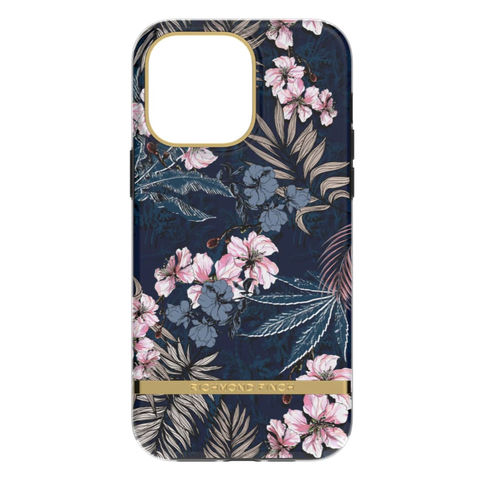 Richmond & Finch takakuori iPhone 14 Pro Max - Kukkaviidakko - Floral Jungle