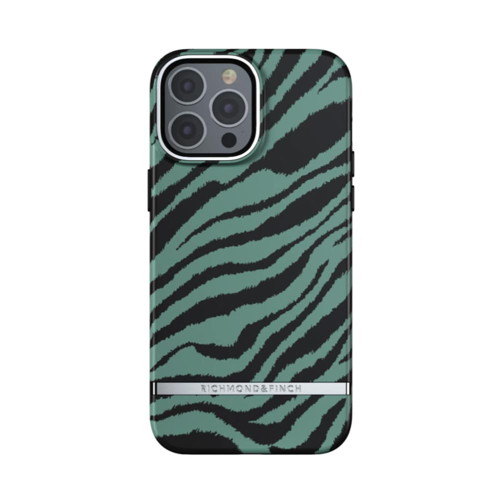 Richmond & Finch Freedom kotelo iPhone 13 Pro Max - Emerald Zebra - Emerald Zebra