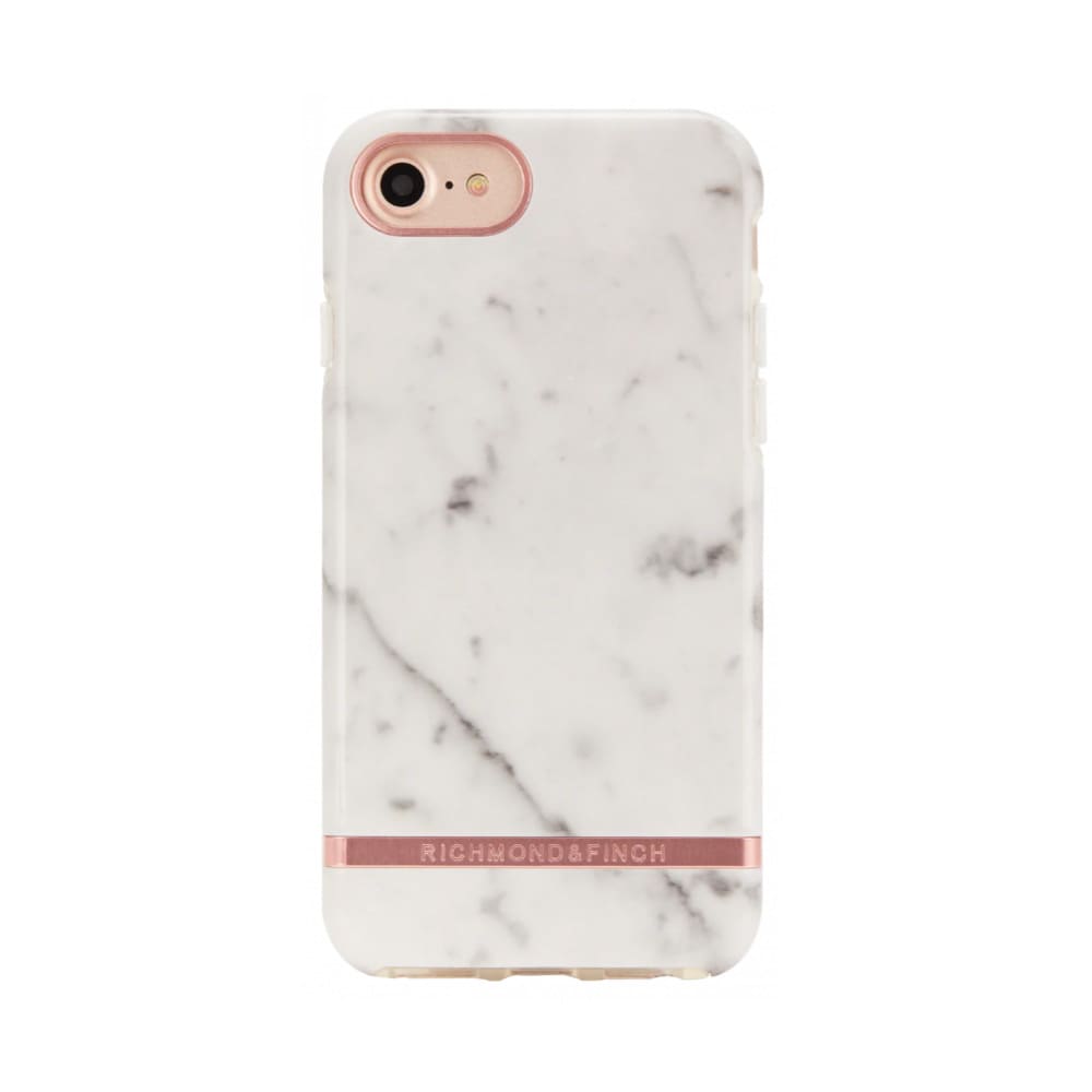 Richmond & Finch takakuori iPhone 12 Minille - Valkoinen marmori