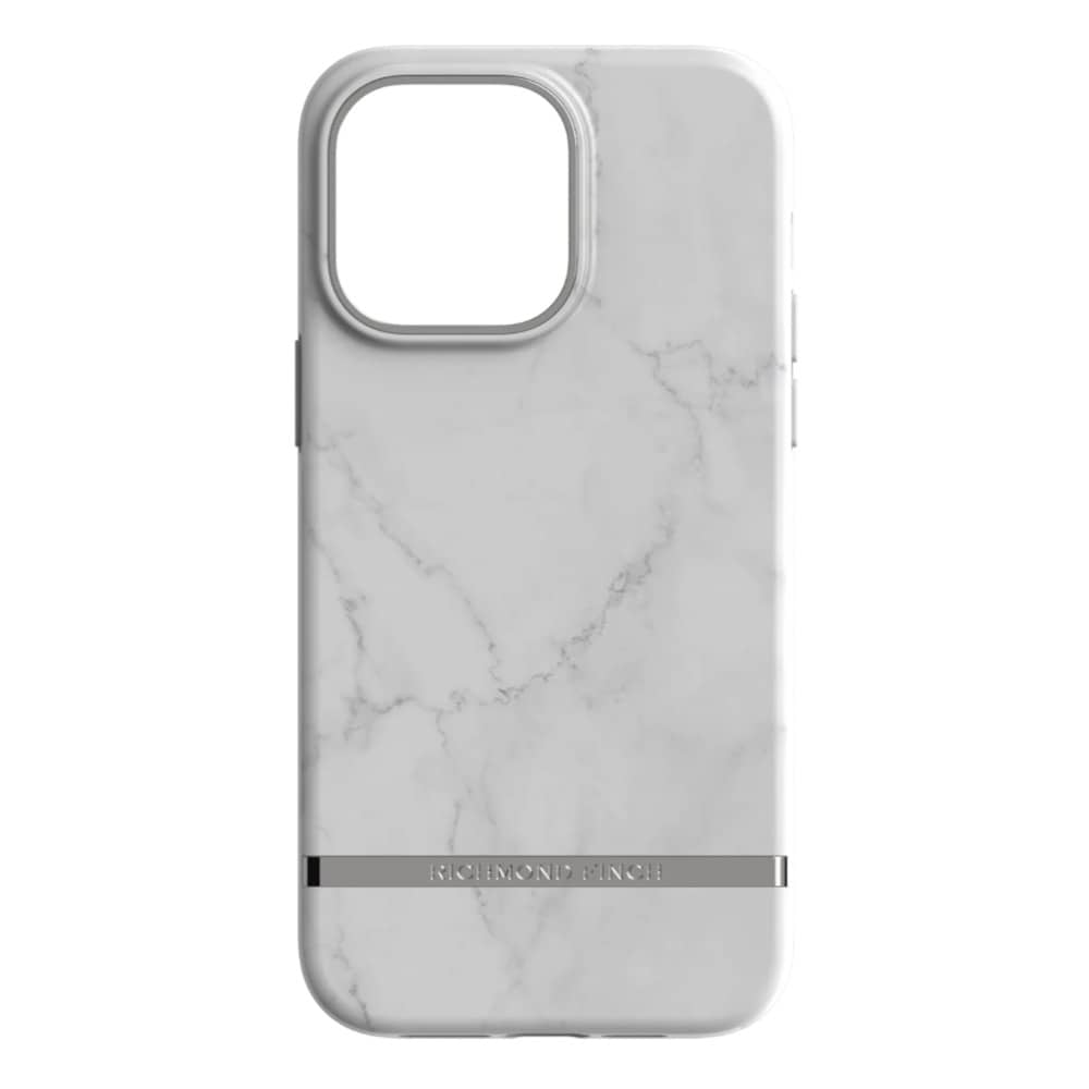 Richmond & Finch takakuori iPhone 14 Pro Maxille - Valkoinen marmori