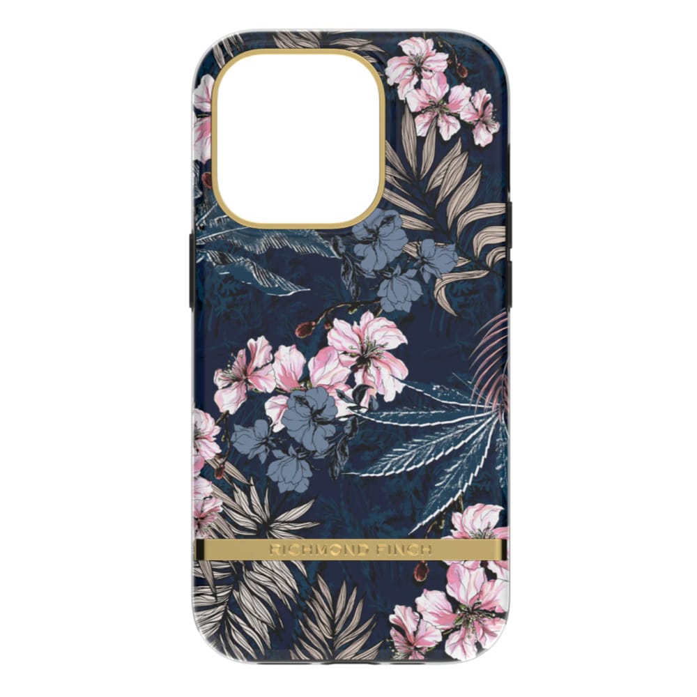Richmond & Finch takakuori iPhone 14 Pro:lle - Floral Jungle (kukkaviidakko)