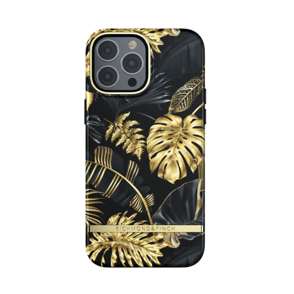 Richmond & Finch Freedom kotelo iPhone 13 Pro Max - Golden Jungle - kultainen viidakko