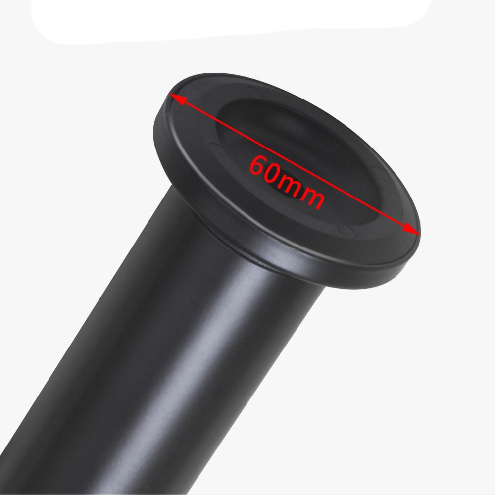 Korkeussäädettävä huonekalujalka 18-30cm - Musta