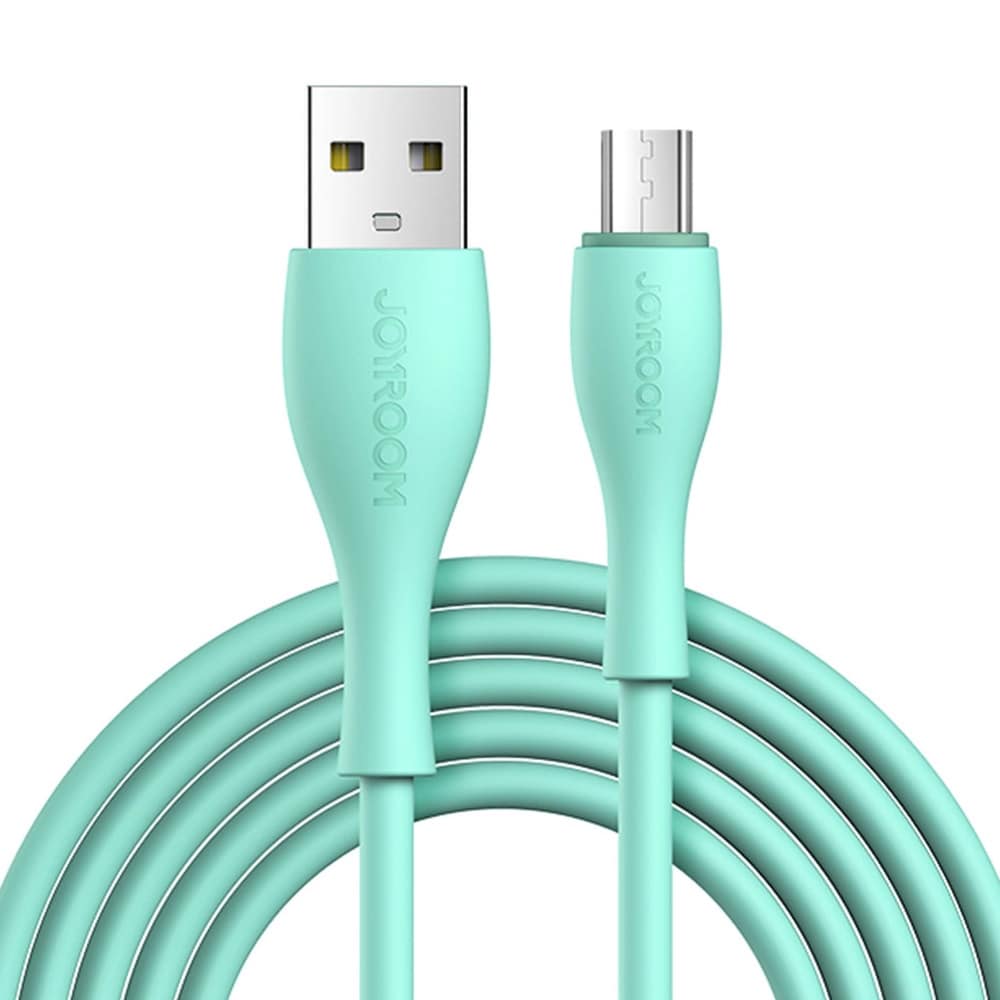 Joyroom USB-kaapeli USB-MicroUSB 3A 2m - vihreä