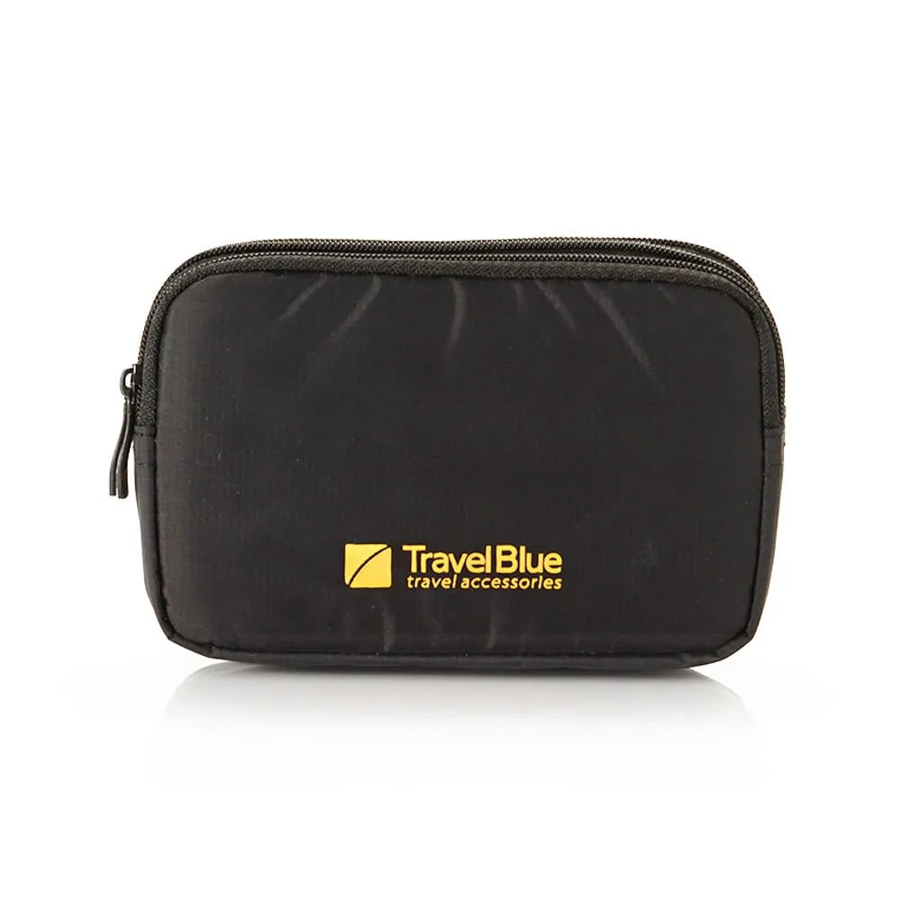 Travel Sininen matkalaukku - Musta