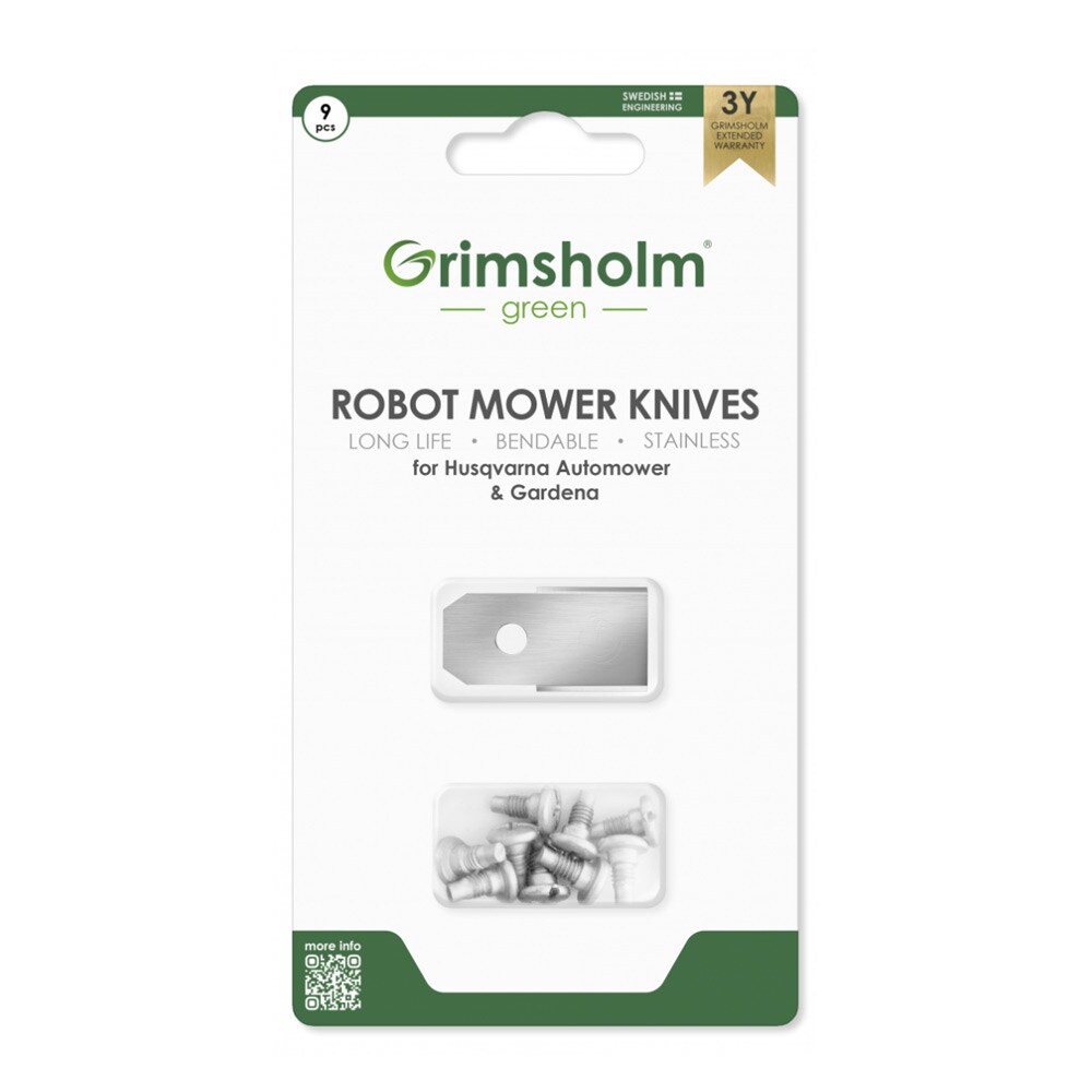 Grimsholm Terät Automoweriin, Gardena 9-pakkaus