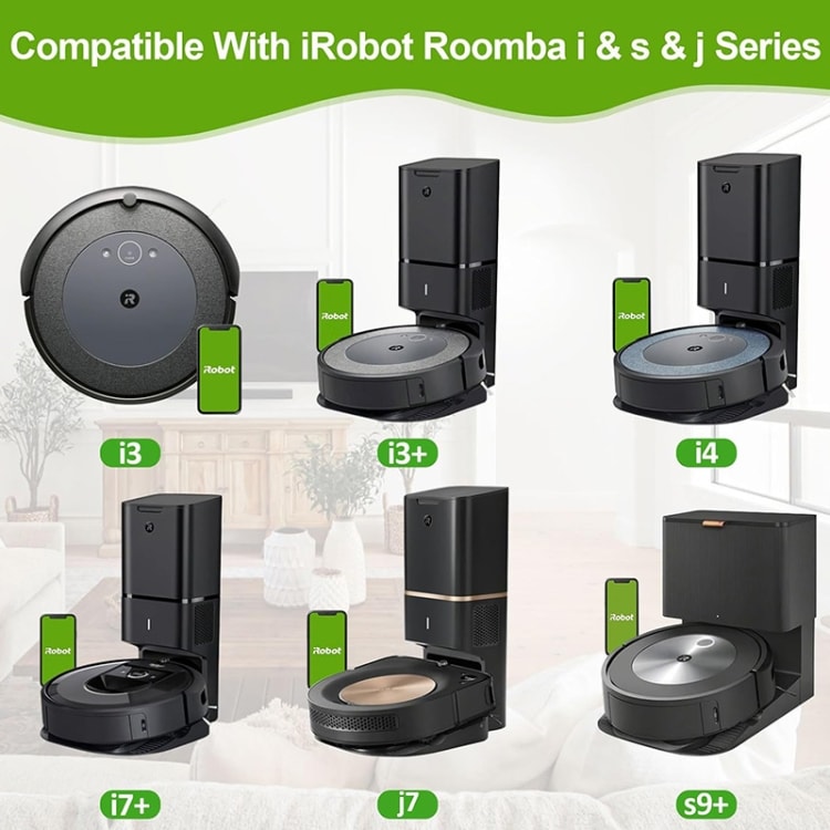 Pölynimuripussit iRobot Roomba i8 / S9 / S9+ - 5-pack - 5 kpl