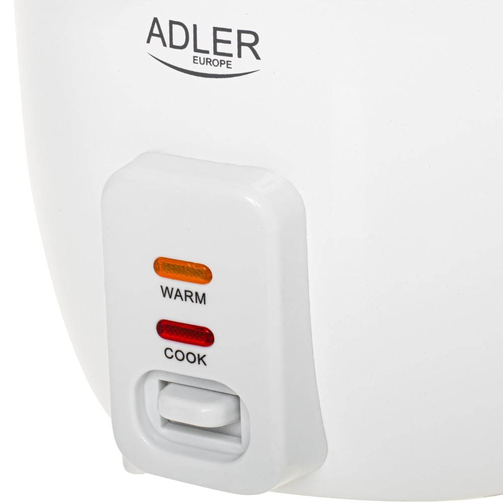 Adler AD 6418 riisinkeitin 0,6 l – kompakti riisinkeitin lämpimänäpidolla