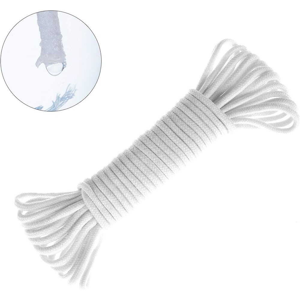Polyesteristä ja puuvillasta valmistettu kastelulanka 4mm 10m