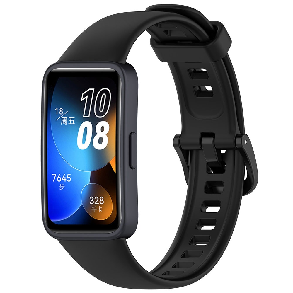Ranneke Huawei Band 8 / Band 9:lle säädettävällä istuvuudella - Musta