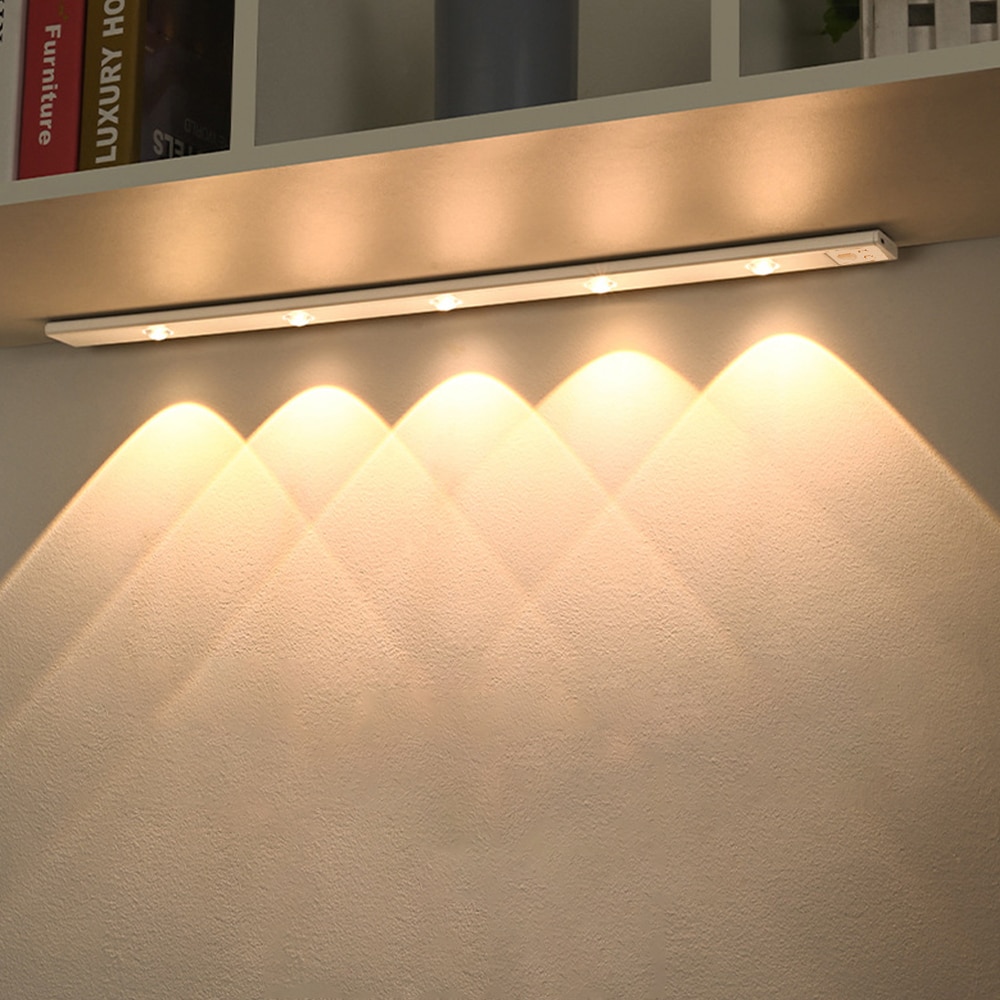 LED-nauha 60 cm säädettävällä kirkkaudella - valkoinen
