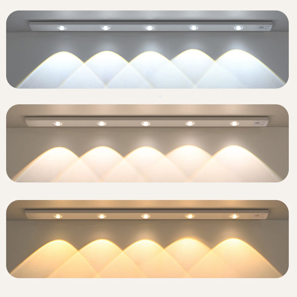 LED-nauha 60 cm säädettävällä kirkkaudella - valkoinen