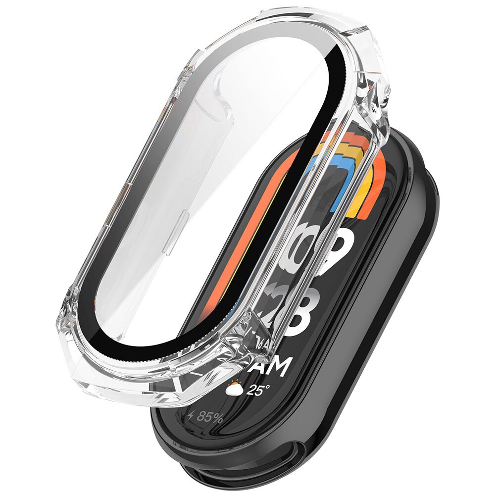 Suojakotelo, jossa on näytönsuoja Huawei Band 9 / 9 NFC - Kirkas