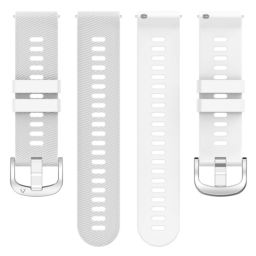 Silikoniranneke Garmin Forerunner 165:lle 20mm - Valkoinen