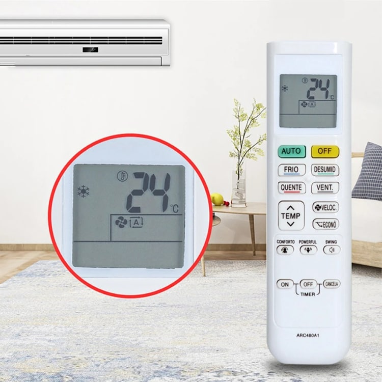 Kaukosäädin DAIKIN ilmastointilaitteelle ARC480A1