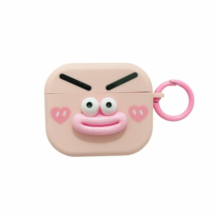 3D Emoji -kotelo AirPods 3:lle - vaaleanpunainen
