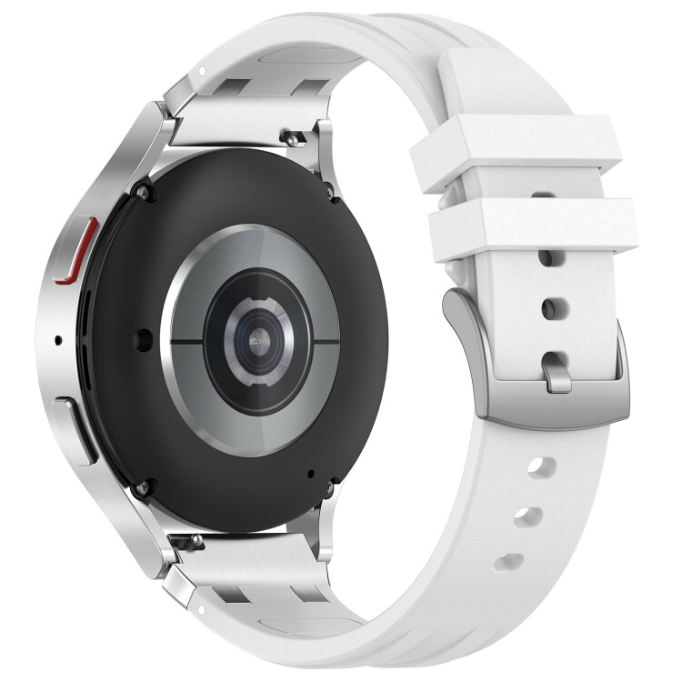 Silikoniranneke Amazfit Watch Bip 5 22mm - Valkoinen - Valkoinen