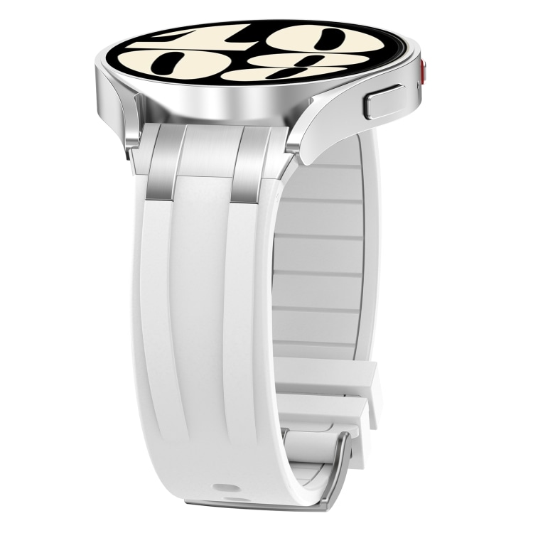 Silikoniranneke Amazfit Watch Bip 5 22mm - Valkoinen - Valkoinen