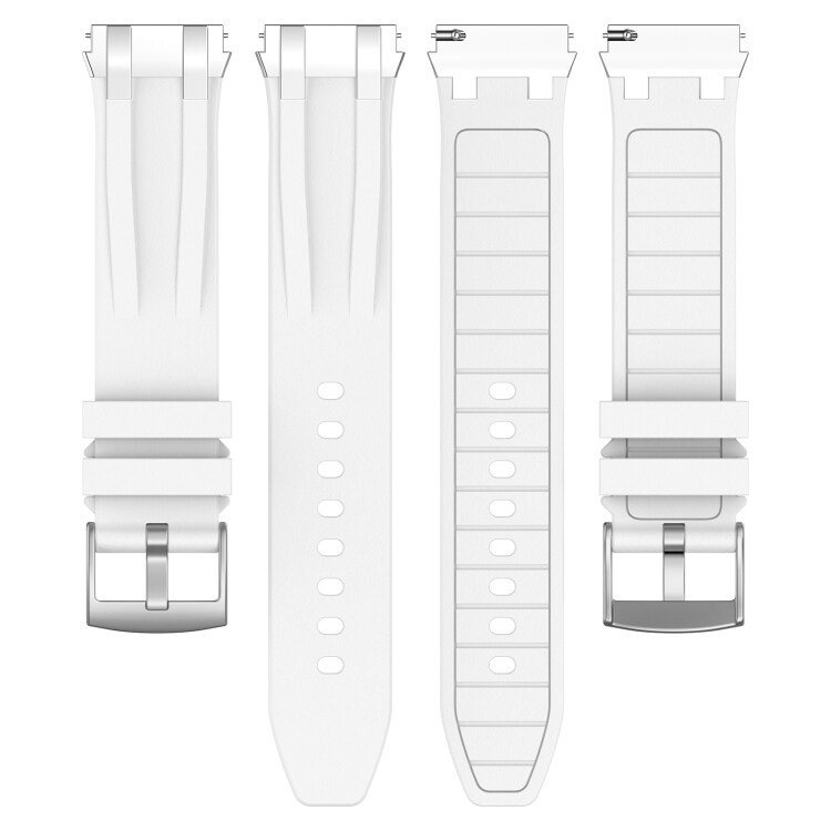 Silikoniranneke Amazfit Watch Bip 5 22mm - Valkoinen - Valkoinen