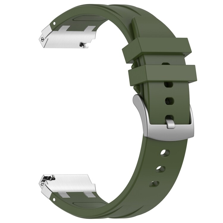 Silikoniranneke Amazfit Watch Bip 5 22mm - vihreä - Silikoniranneke Amazfit Watch Bip 5 22mm - vihreä