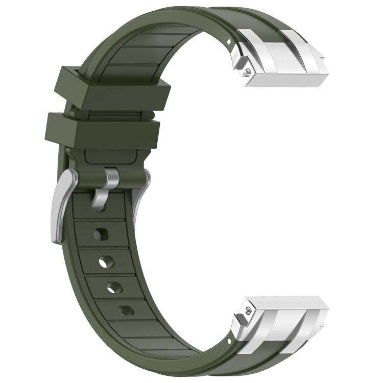 Silikoniranneke Amazfit Watch Bip 5 22mm - vihreä - Silikoniranneke Amazfit Watch Bip 5 22mm - vihreä