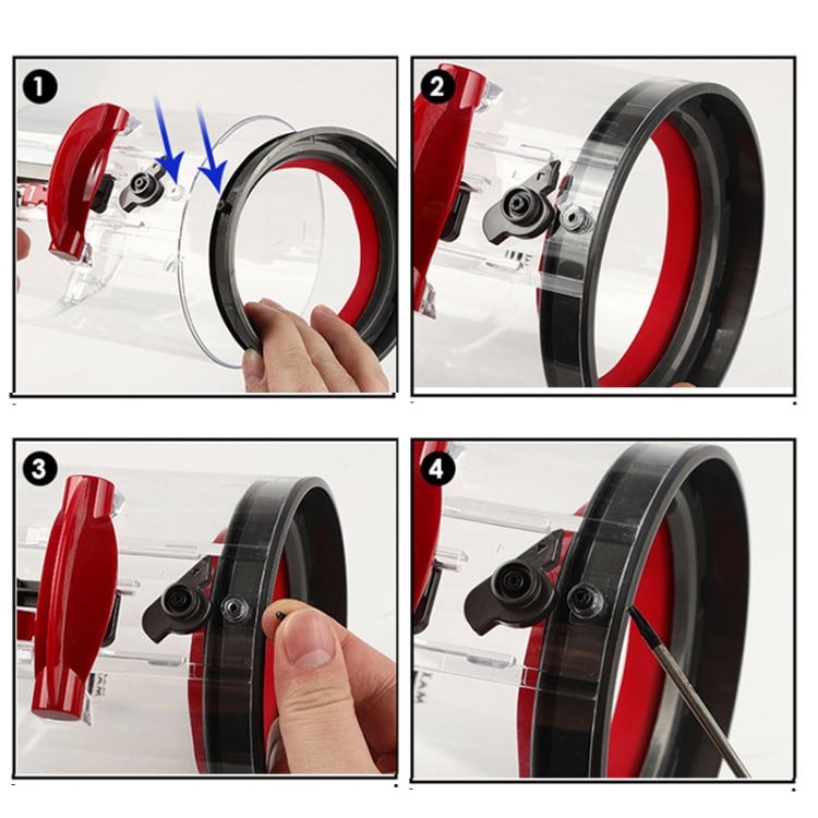 Dyson V11:n pölysäiliön tiivisterengas