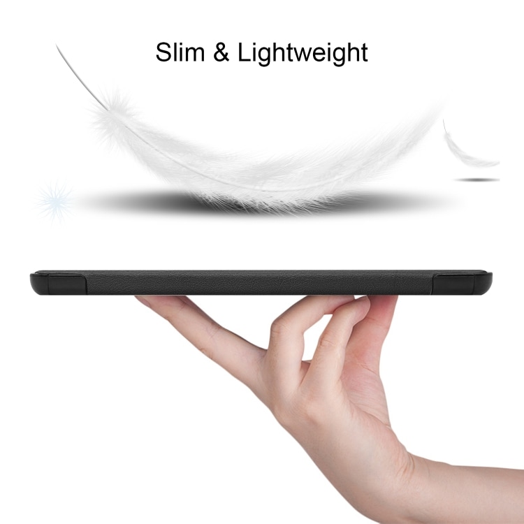 Kolmiosainen kotelo jalustalla Samsung Galaxy Tab S8+ / Tab S8 Plus / Tab S7 FE / Tab S7+:lle