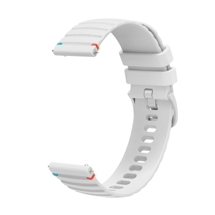 Silikoniranneke Samsung Galaxy Gear S3 Frontier - Valkoinen