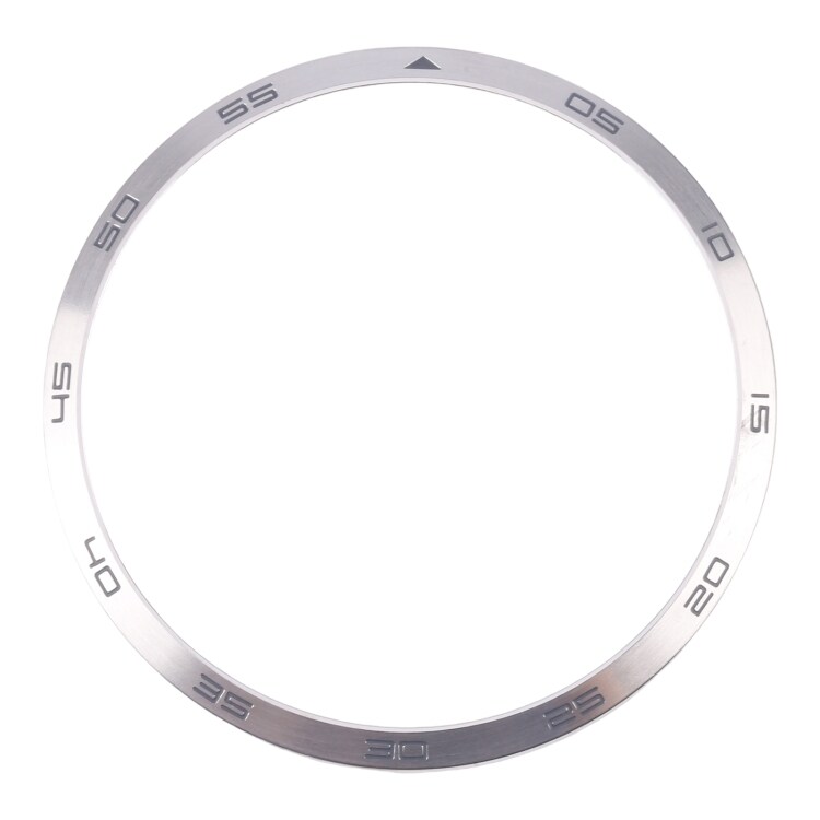 Kehys minuutti merkillä Huawei Watch GT 4 46mm - Hopea