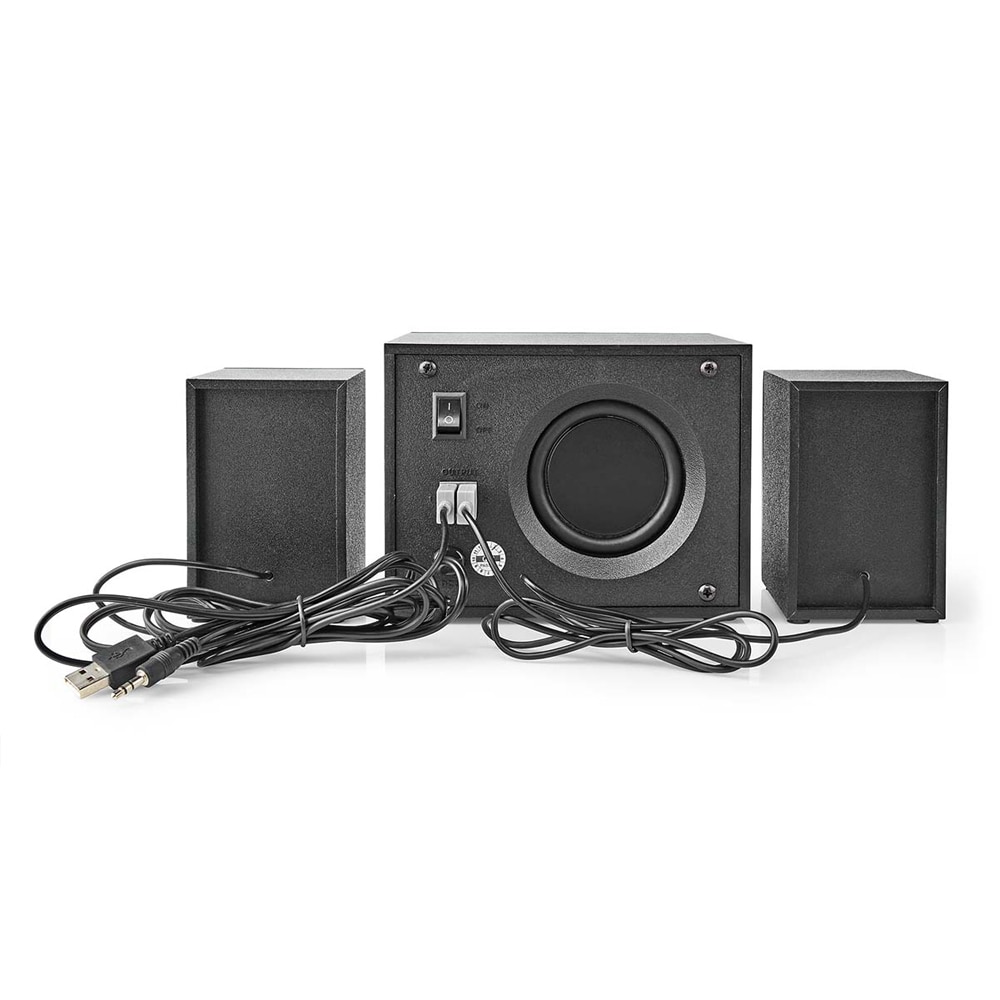 Pelikaiuttimet, joissa on subwoofer ja RGB-valaistus