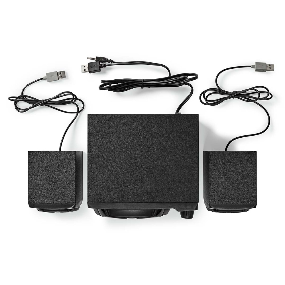 Pelikaiuttimet, joissa on subwoofer ja RGB-valaistus