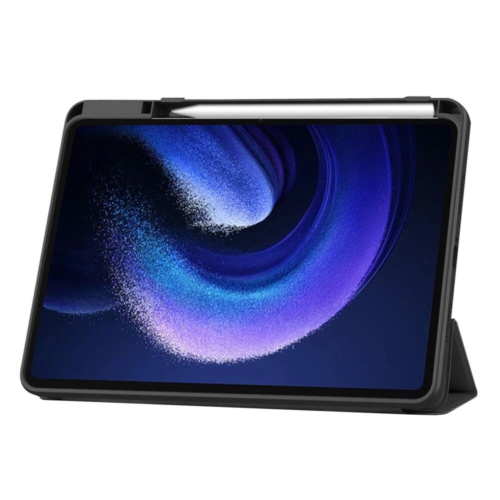 Tech-Protect kotelo, jossa on kynälokero Xiaomi Pad 6 / 6 Pro - musta