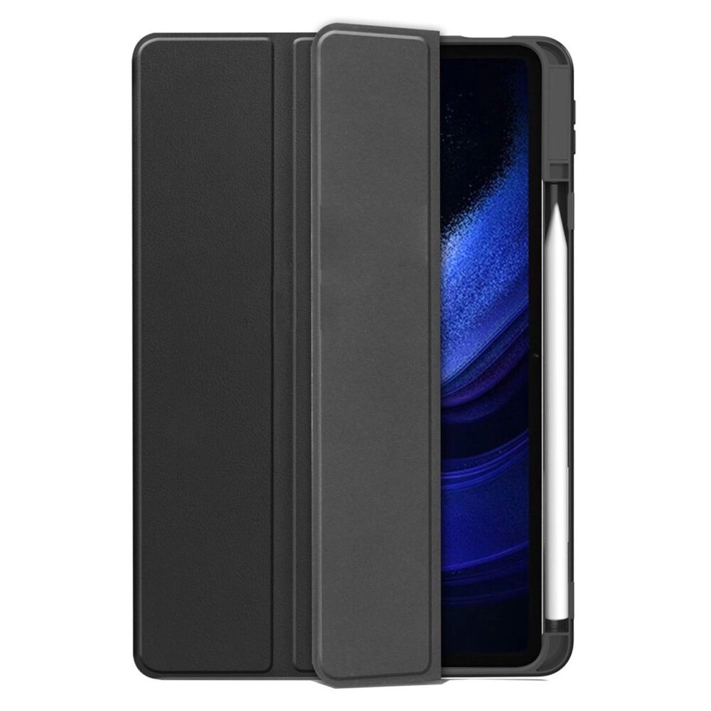 Tech-Protect kotelo, jossa on kynälokero Xiaomi Pad 6 / 6 Pro - musta