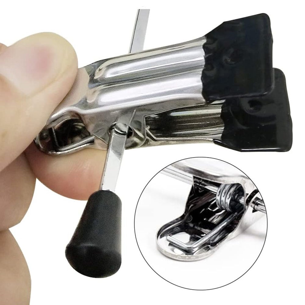 Metalliset housuripustimet, 10-pack vaatekaapin tehokkaaseen järjestämiseen