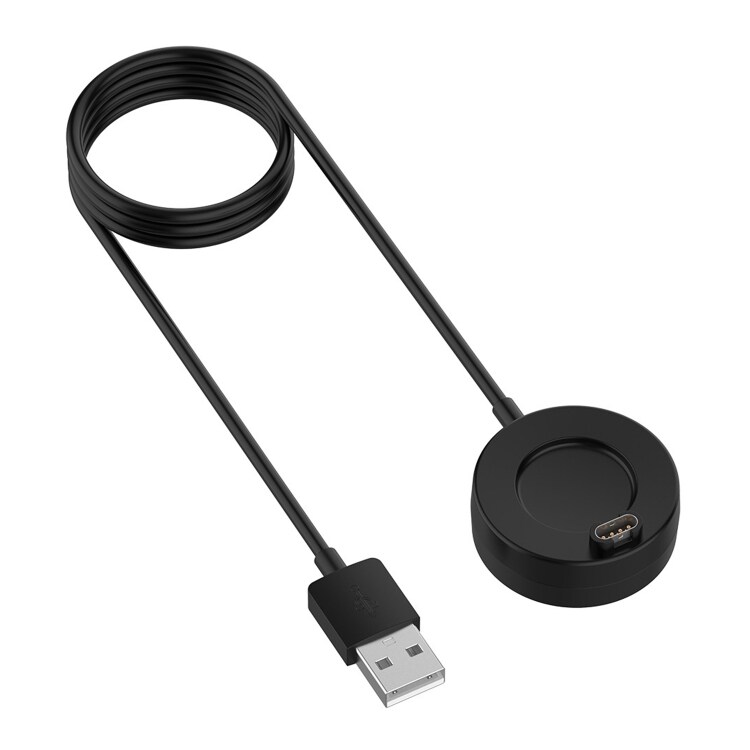 Latausteline garmin fenix 8:lle, jossa on usb-levyjalusta ja 1 metrin kaapeli