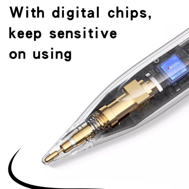 Magetic Universal Stylus -kynä pitkällä akun kestolla - Valkoinen