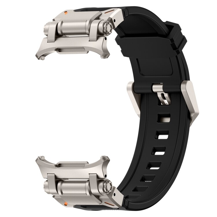 Silikoniranneke Samsung Galaxy Watch Ultra 47mm:lle pikalukituksella - Svart