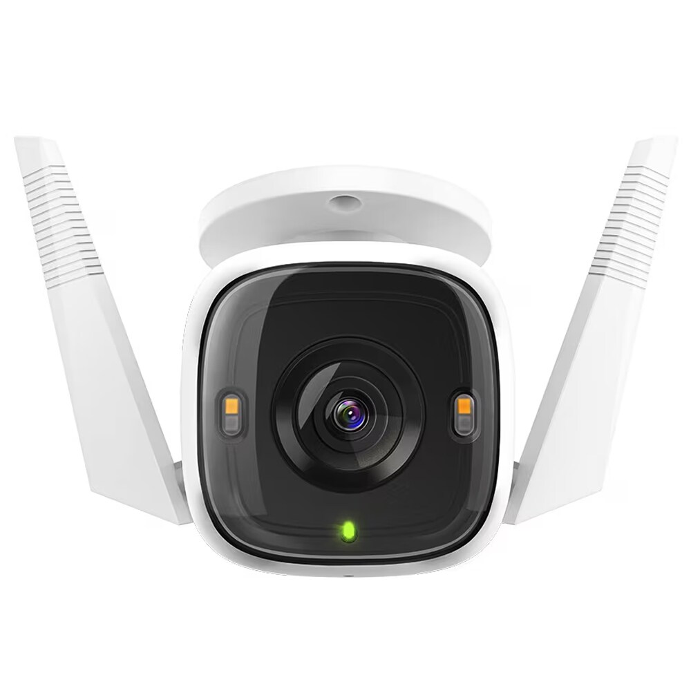 TP-Link Tapo C320WS -ulkokamera, jossa on 4 MP:n resoluutio ja värillinen yönäkökenttä