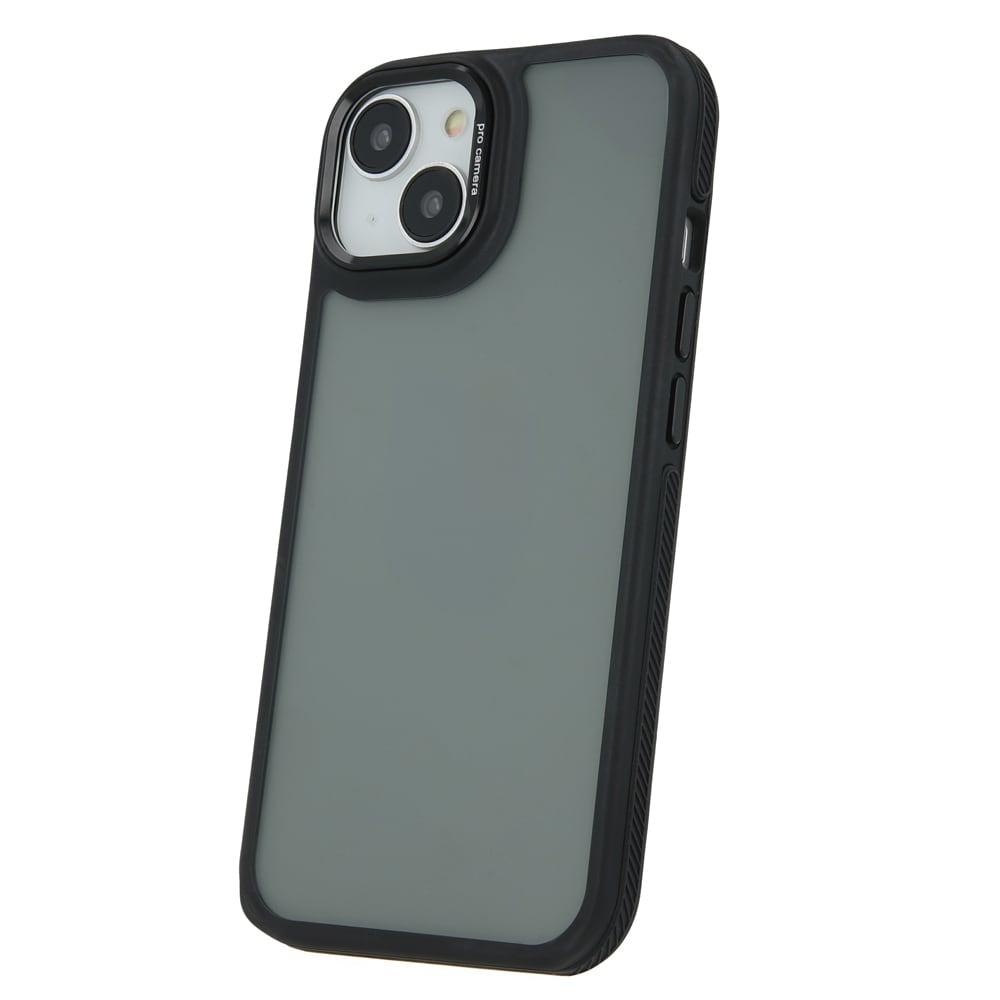 Crystal Baking Shell to iPhone 16 - Svart