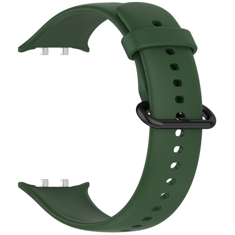Silikoniranneke Honor Watch 5:lle - Tummanvihreä