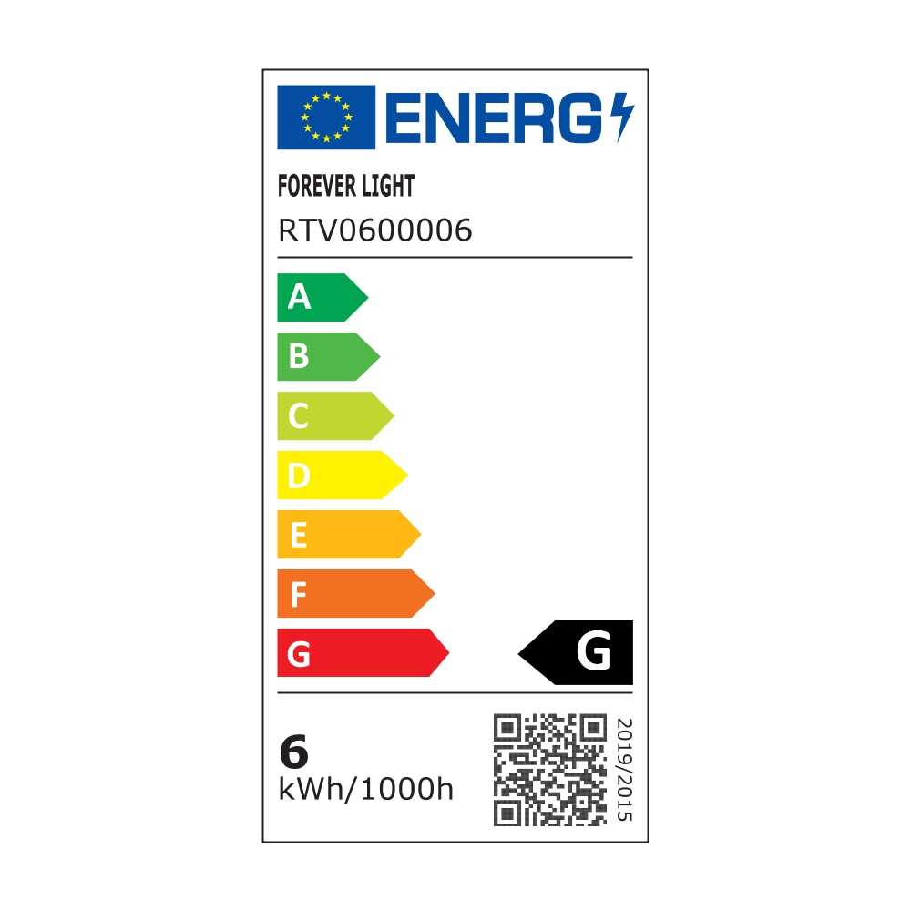Forever LED-lamppu GU5.3 MR16 6W 12V 6000K 400lm 400lm