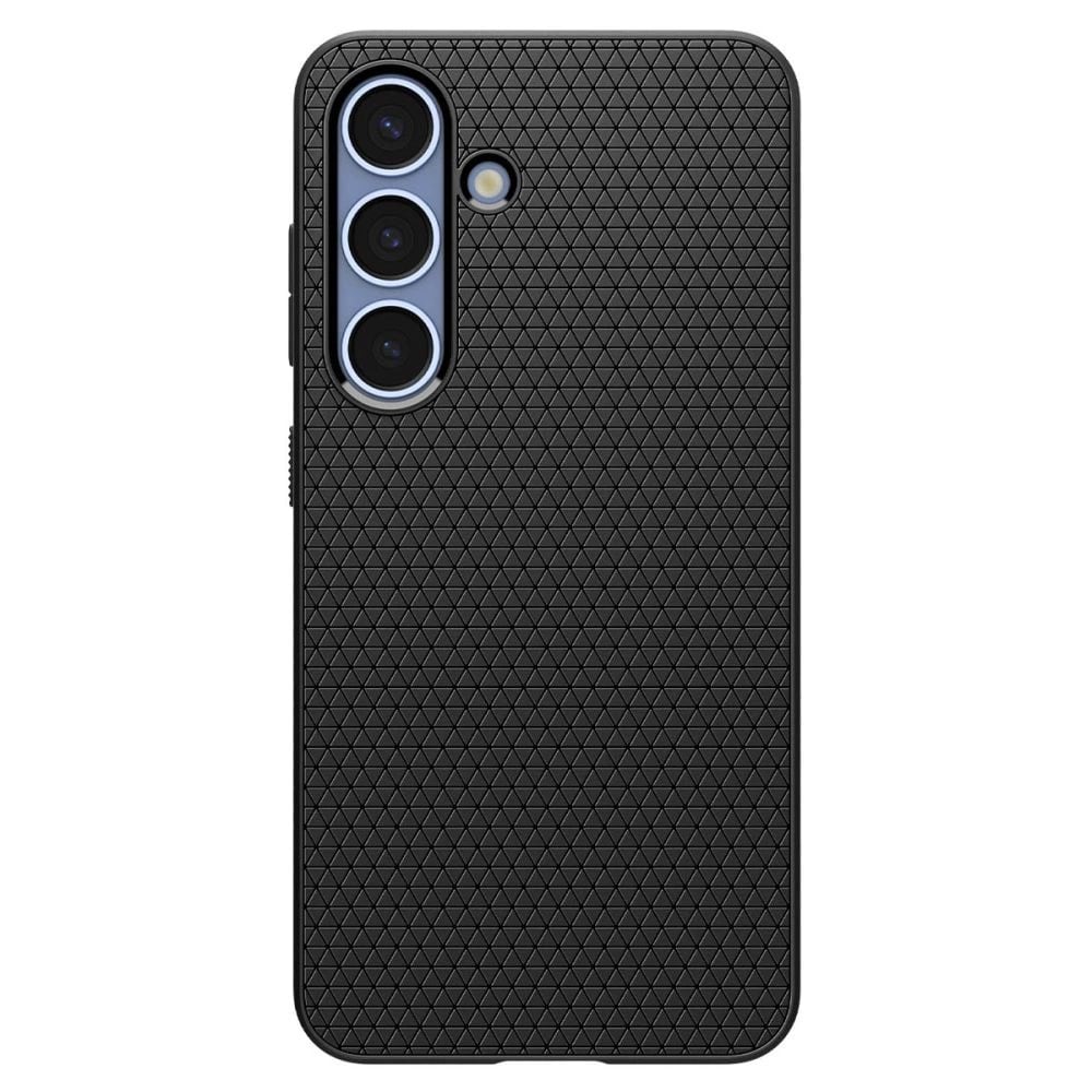 Spigen Liquid Air kotelo Samsung Galaxy S25 - Matta Musta Spigen