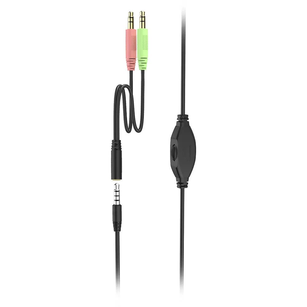 Hama HS-P150 V2 toimistokuulokkeet 3,5 mm:n liittimellä - Musta