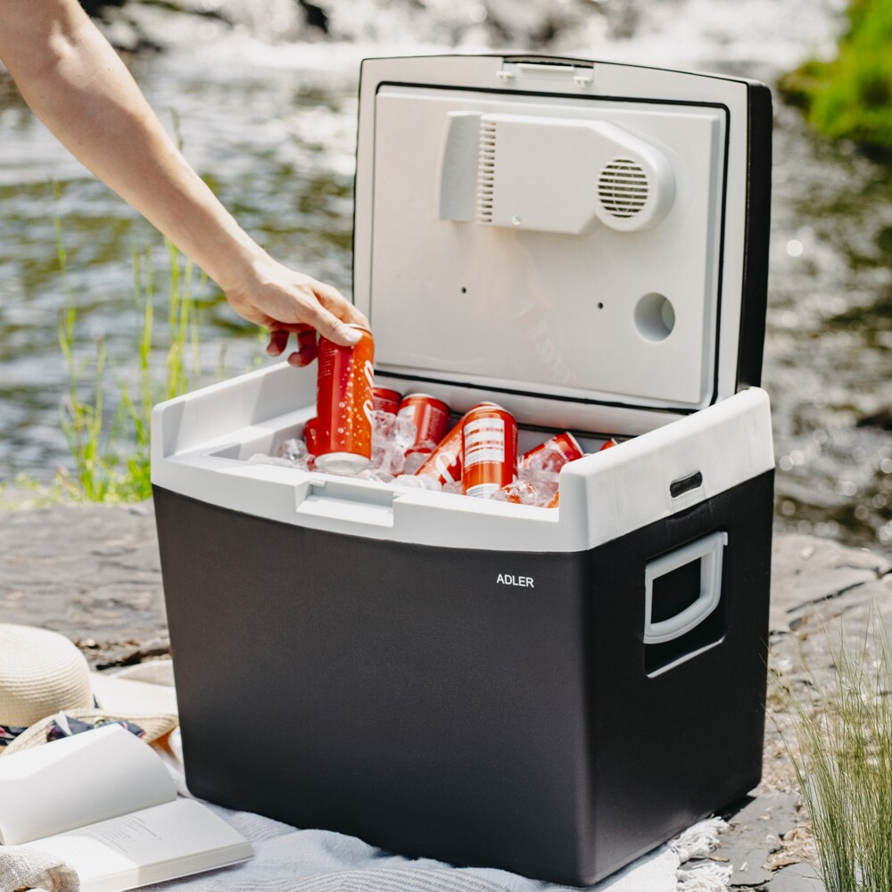 Adler sähköinen kylmälaukku 40L – Jäähdytys ja lämmitys 230V/12V