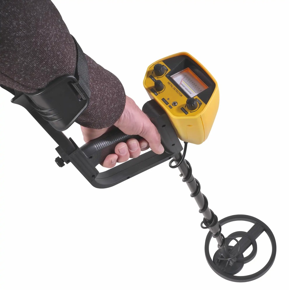 Denver MET-110 metallinpaljastin – Vedenpitävä etsintäkela ja säädettävä varsi