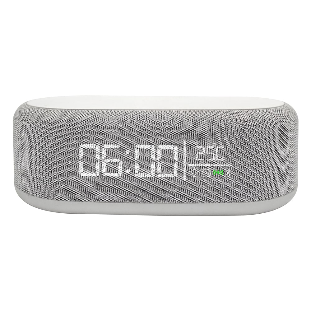 United Herätyskello, jossa on langaton lataus ja Bluetooth-kaiutin