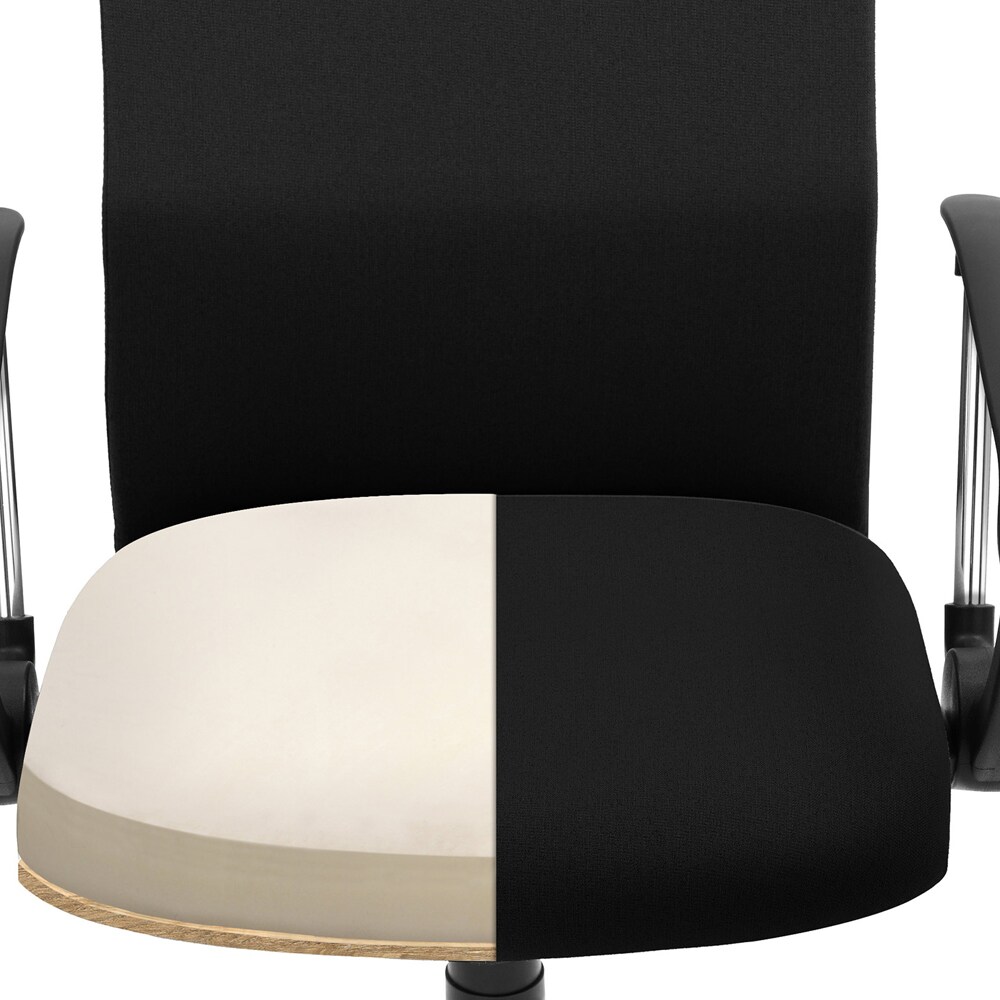 Ergonominen työtuoli säädettävällä niskatuella ja verkkoselkänojalla - Harmaa